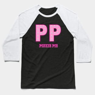 My little Pony - Pinkie Pie Initials Baseball T-Shirt